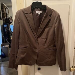 New York & Company Chocolate Brown Blazer